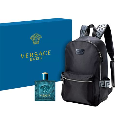 versace cologne with free backpack